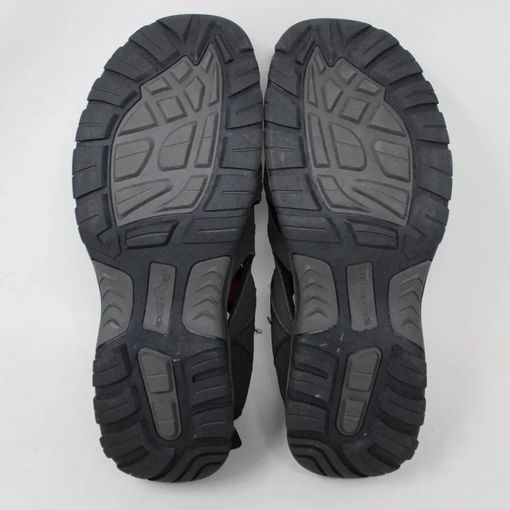 Eddie Bauer Carl Sandals NWT‎ Mens 13 Black Hiking Outdoor Adjustable Closed Toe